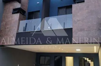 Sobrado novo e moderno à venda - com 145m² - parque das nações santo andré