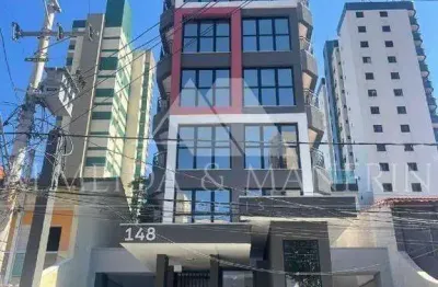 Apartamento à venda, 1 quarto, 1 vaga, vila valparaíso - santo andré/sp