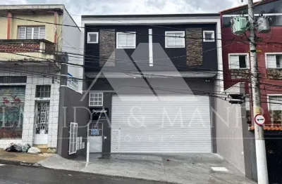 Salão comercial de alto padrão com escritório – excelente localização em utinga - santo andré!