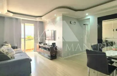 Apartamento à venda, 3 quartos, 1 vaga, vila camilópolis - santo andré/sp