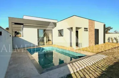 Casa térrea de alto padrão com 3 suítes e lazer resort no riviera de santa cristina i, arandu!