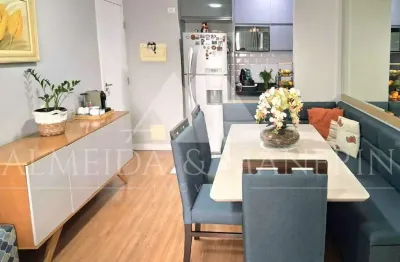 Apartamento exclusivo no condomínio cenário duo: 60m² de lazer completo na vila camilópolis!