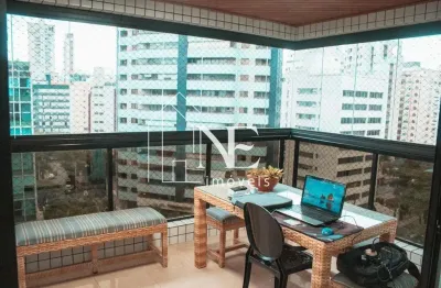 Apartamento para venda em santos, gonzaga, 3 dormitórios, 3 suítes, 5 banheiros, 2 vagas