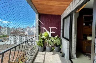 Apartamento para venda em santos, campo grande, 3 dormitórios, 1 suíte, 3 banheiros, 1 vaga