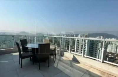 Cobertura duplex para venda em santos, boqueirão, 2 dormitórios, 1 suíte, 3 banheiros, 2 vagas