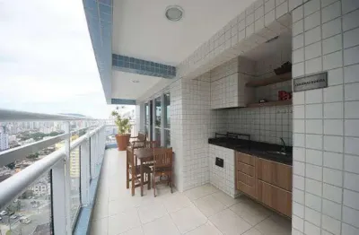 Apartamento para venda em santos, boqueirão, 1 dormitório, 1 suíte, 2 banheiros, 1 vaga