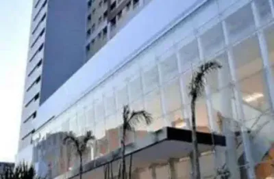 Sala comercial para venda em santos, vila mathias, 1 banheiro, 1 vaga