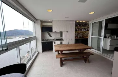 Apartamento para venda em santos, ponta da praia, 3 dormitórios, 3 suítes, 5 banheiros, 3 vagas