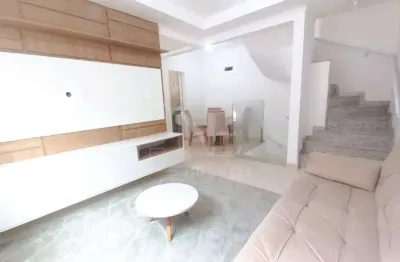 Casa para venda em santos, campo grande, 2 dormitórios, 2 suítes, 3 banheiros, 1 vaga