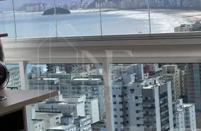 Apartamento para venda em santos, aparecida, 1 dormitório, 1 suíte, 2 banheiros, 1 vaga