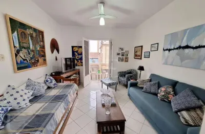 Apartamento para venda em santos, embaré, 2 dormitórios, 2 banheiros, 1 vaga