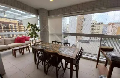 Apartamento duplex para venda em santos, gonzaga, 2 dormitórios, 2 suítes, 3 banheiros, 2 vagas