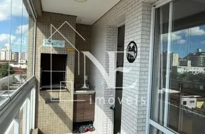 Apartamento para venda em santos, marapé, 2 dormitórios, 1 suíte, 2 banheiros, 1 vaga