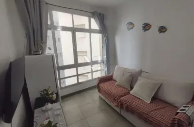 Apartamento para venda em são vicente, itararé, 1 dormitório, 1 suíte, 2 banheiros