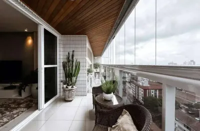 Apartamento para venda em santos, ponta da praia, 3 dormitórios, 3 suítes, 5 banheiros, 3 vagas