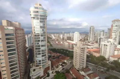Apartamento duplex para venda em santos, boqueirão, 3 dormitórios, 1 suíte, 4 banheiros, 2 vagas