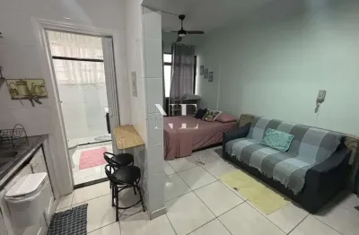 Apartamento para venda em são vicente, itararé, 1 dormitório, 1 banheiro