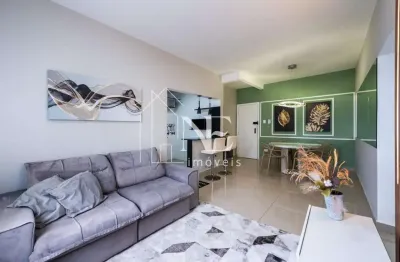 Apartamento para venda em santos, boqueirão, 2 dormitórios, 2 banheiros, 1 vaga