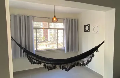 Apartamento para venda em santos, embaré, 1 dormitório, 1 banheiro, 1 vaga