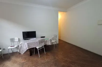 Apartamento para venda em santos, macuco, 2 dormitórios, 1 banheiro, 1 vaga