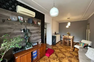 Apartamento para venda em santos, encruzilhada, 2 dormitórios, 1 banheiro, 1 vaga