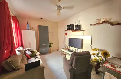 Apartamento para venda em santos, josé menino, 1 dormitório, 1 banheiro, 1 vaga