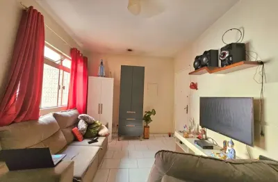 Apartamento para venda em santos, josé menino, 1 dormitório, 1 banheiro, 1 vaga