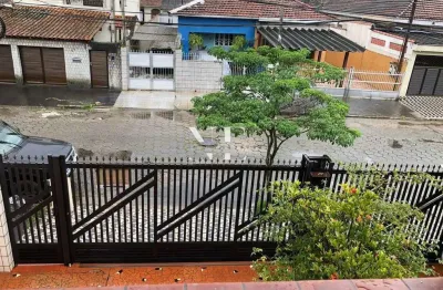 Casa sobreposta para venda em são vicente, vila valença, 2 dormitórios, 1 banheiro, 1 vaga
