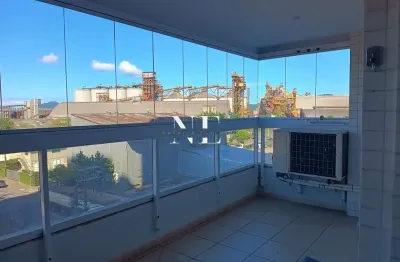 Apartamento para venda em santos, ponta da praia, 3 dormitórios, 1 suíte, 3 banheiros, 2 vagas