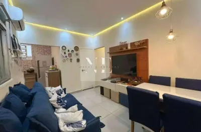 Apartamento para venda em santos, boqueirão, 2 dormitórios, 1 suíte, 2 banheiros