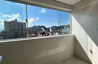 Apartamento para venda em são vicente, vila cascatinha, 1 dormitório, 1 suíte, 2 banheiros, 1 vaga