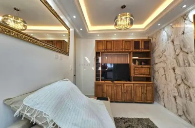 Apartamento para venda em santos, boqueirão, 2 dormitórios, 2 suítes, 3 banheiros, 1 vaga