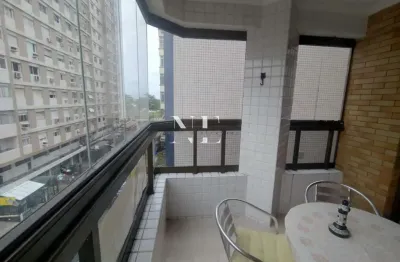 Apartamento para locação, aparecida, 3 dormitórios, 1 suíte, 4 banheiros, 2 vagas