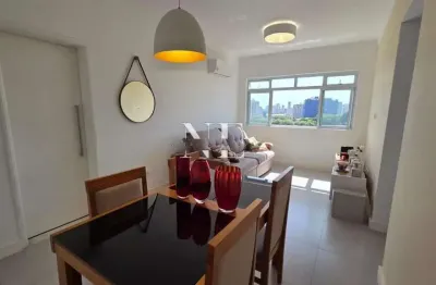 Apartamento para venda em santos, marapé, 2 dormitórios, 1 suíte, 2 banheiros, 1 vaga