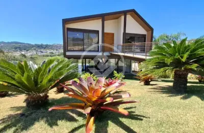 Residência nova de alto padrão em vinhedo, com projeto arquitetônico exclusivo, 4 suítes, design contemporâneo e sofisticação em cada detalhe. codigo: 142213