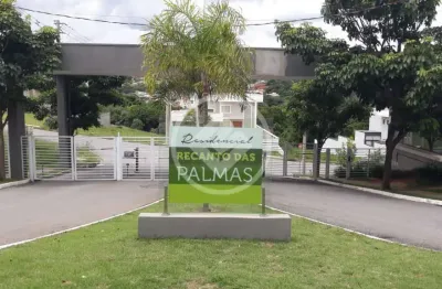 Terreno à venda no condomínio recanto das palmas em vinhedo/sp codigo: 103433