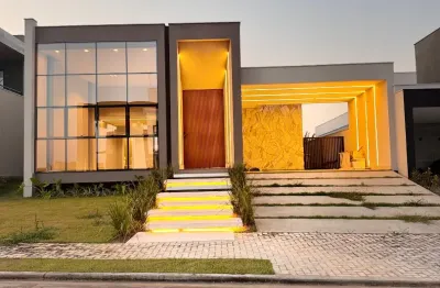 Casa térrea no condomínio jardins amsterdã cajupiranga r$1.299,000