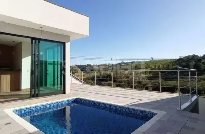 Casa térrea nova com três suítes à venda no condomínio residencial villa do sol na cidade de valinhos - sp