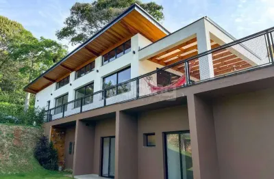 Casa moderna a venda em vinhedo no condomínio santa fé .