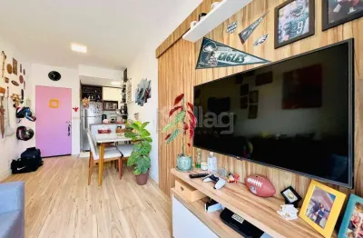 Apartamento à venda com 2 dormitórios, vista livre no condomínio florença ii em vinhedo, interior de são paulo