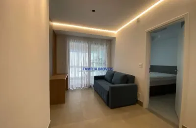 Apartamento com 1 quarto para alugar na rua doutor lobo viana, --, boqueirão, santos por r$ 6.400