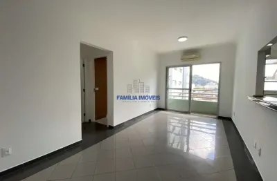 Apartamento com 1 quarto para alugar na rua luís de camões, --, vila mathias, santos por r$ 3.000