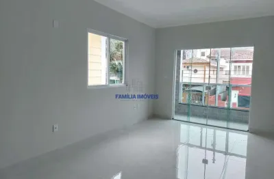 Casa em condomínio fechado com 3 quartos à venda na rua guaibê, --, aparecida, santos por r$ 850.000