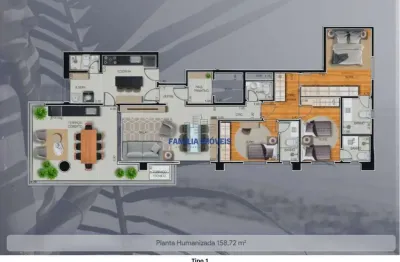 Apartamento com 3 quartos à venda na coronel proost de sousa, --, embaré, santos por r$ 2.059.088