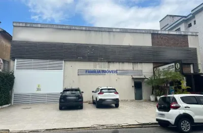 Barracão / galpão / depósito para alugar na rua pedro américo, --, campo grande, santos por r$ 120.000
