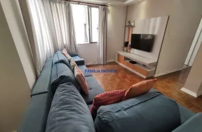 Apartamento com 2 quartos à venda na avenida ana costa, --, gonzaga, santos por r$ 470.000