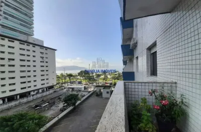 Apartamento com 2 quartos à venda na avenida presidente wilson, --, gonzaga, santos por r$ 580.000