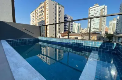 Casa em condomínio fechado com 3 quartos à venda na rua oswaldo cochrane, --, embaré, santos por r$ 2.170.000