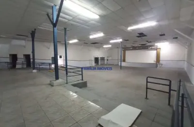 Barracão / galpão / depósito para alugar na rua frei gaspar, --, parque são vicente, são vicente por r$ 14.266
