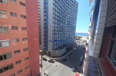 Apartamento com 1 quarto à venda na praça princesa isabel, --, itararé, são vicente por r$ 198.000